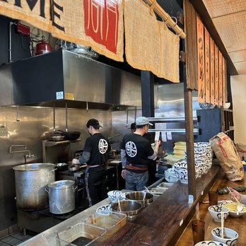 Shugetsu - Bar seating - Ramen Near Me - San Mateo, California