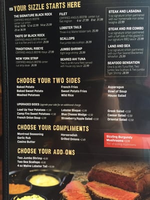Menu photo 7 Black Rock Bar & Grill Canton, MI
