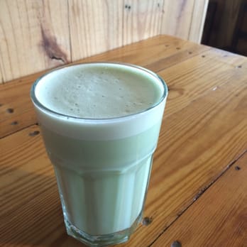 Fox and the Fig - Sweet green matcha latte - Desserts Near Me - Spruce Pine, North Carolina