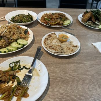 Lao'd District - Thai Roti Canai, Mekong Chicken Wings,Thai Basil Chicken Thai Morning Glory Sticky Basil Fried Rice - Thai Near Me - Houston, Texas