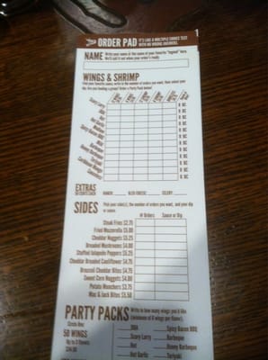 Menu photo 4 Legend Larry's Sheboygan, WI