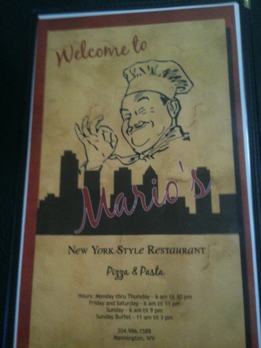 MARIO’S NY STYLE PIZZA Updated September 2024 5 Rainbow Plz