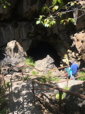 Lava River Cave by null