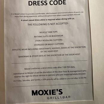 Moxies - The Dress Code - Cocktail Bars Near Me - Houston, Texas Moxies - The Dress Code - Cocktail Bars Near Me - Houston, Texas