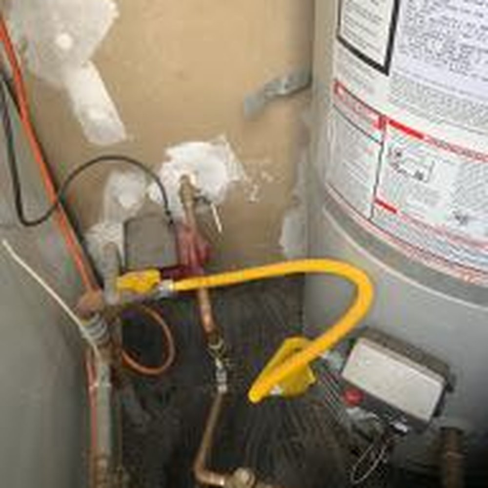 JB Heating And Air Conditioning - big mess around water heater - Heating & Air Conditioning/HVAC Near Me JB Heating And Air Conditioning - big mess around water heater - Heating & Air Conditioning/HVAC Near Me
