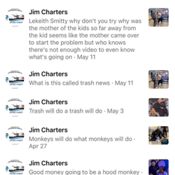 Galveston Fishing Charter Company - Racist, ass owner.