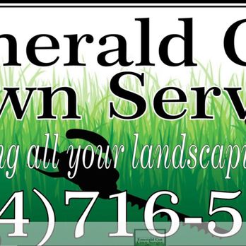 Emerald Cut Lawn Service - the logo for emerald cut lawn service - Lawn Services Near Me - Princeton, West Virginia Emerald Cut Lawn Service - the logo for emerald cut lawn service - Lawn Services Near Me - Princeton, West Virginia