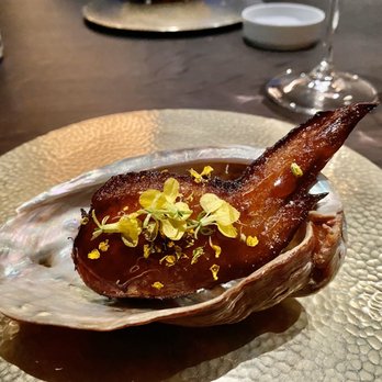 Benu - Small Delicacy:  Chicken wing stuffed with abalone. Delicious! - Asian Fusion Near Me - San Francisco, California