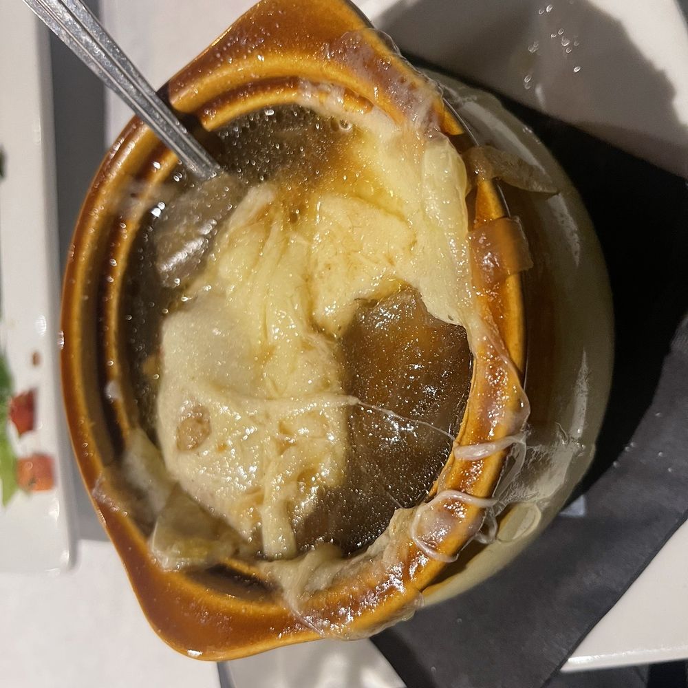 Trolley Steaks and Seafood - French Onion Soup - Steakhouses Near Me - Fort Wayne, Indiana Trolley Steaks and Seafood - French Onion Soup - Steakhouses Near Me - Fort Wayne, Indiana