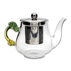 Wicked Tea & More - One of our imported glass tea vessels with a built in infuser.