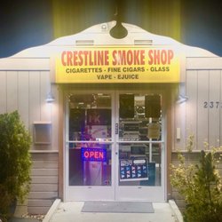 Crestline Smoke Shop - Front Door