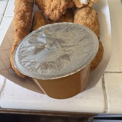Costco Food Court - Chicken strips and sauce