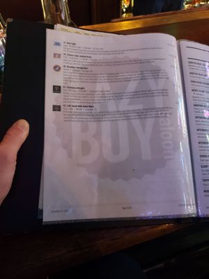 Menu photo 5 Lazy Boy Saloon White Plains, NY