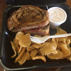 Snapshots Social - Ruben sandwich Yummy!!