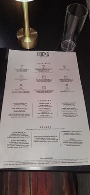 Menu photo 6 Docks Off 5th New York, NY Menu photo 6 Docks Off 5th New York, NY