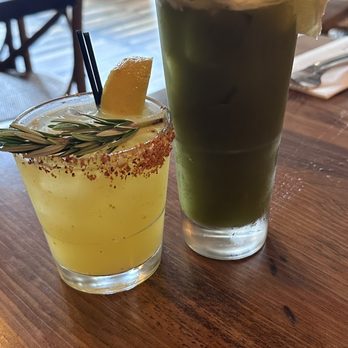 Surisan - Passionfruit cocktail and matcha mojito - Korean Near Me - San Francisco, California
