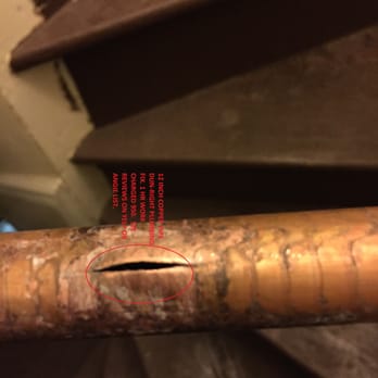 Dunphy Plumbing & Heating - The 12 inch copper pipe Dun-Right Plumbing fixed and charged 950 for hour of work. See Reviews. - Plumbing Near Me Dunphy Plumbing & Heating - The 12 inch copper pipe Dun-Right Plumbing fixed and charged 950 for hour of work. See Reviews. - Plumbing Near Me