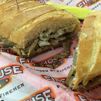 Firehouse Subs - Medium Steak & Cheese - Fast Food Near Me - Miami Lakes, Florida