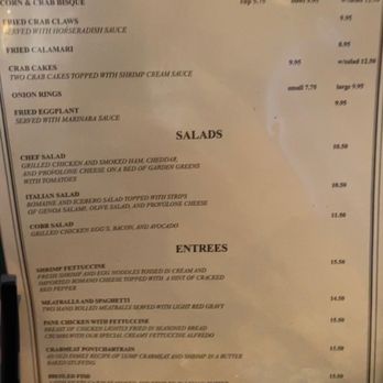 Janie Brown's Restaurant - Menu - Seafood Near Me - Lacombe, Louisiana