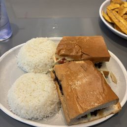 Pan Con Bistec Pan Con Bistec