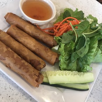 Pho Ba Co - 4 Egg Rolls - super crispy, delicious & big - Vietnamese Near Me - Irvine, California Pho Ba Co - 4 Egg Rolls - super crispy, delicious & big - Vietnamese Near Me - Irvine, California