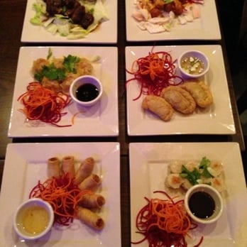Thai 101 - I ordered all the appetizers I've never tried before. That was my meal. It was scrumptious! =) - Thai Near Me - Bayside, New York Thai 101 - I ordered all the appetizers I've never tried before. That was my meal. It was scrumptious! =) - Thai Near Me - Bayside, New York