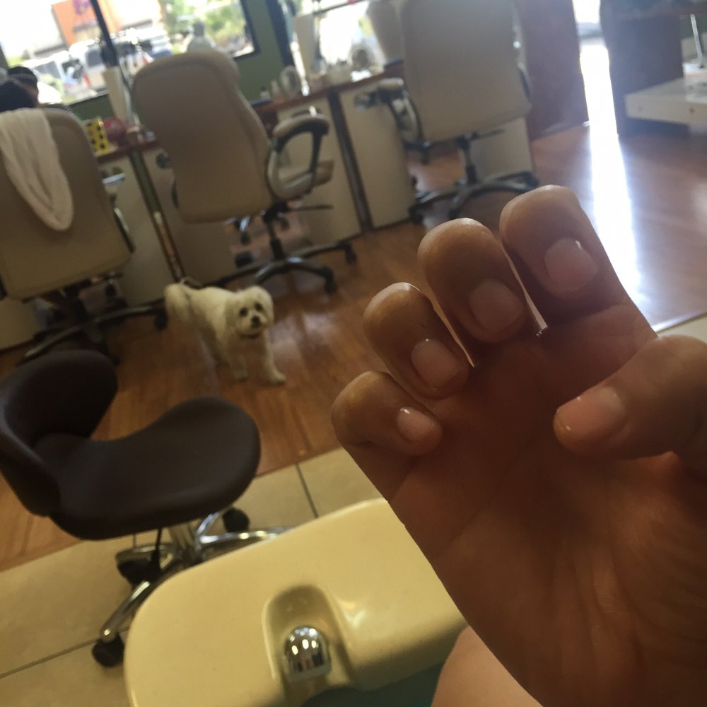 SL Nails & Spa - My nails, gel light pink - Waxing Near Me - Henderson, Nevada