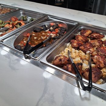 Dimassi's Mediterranean Buffet - Veggies and meats - Buffets Near Me - Oceanside, California