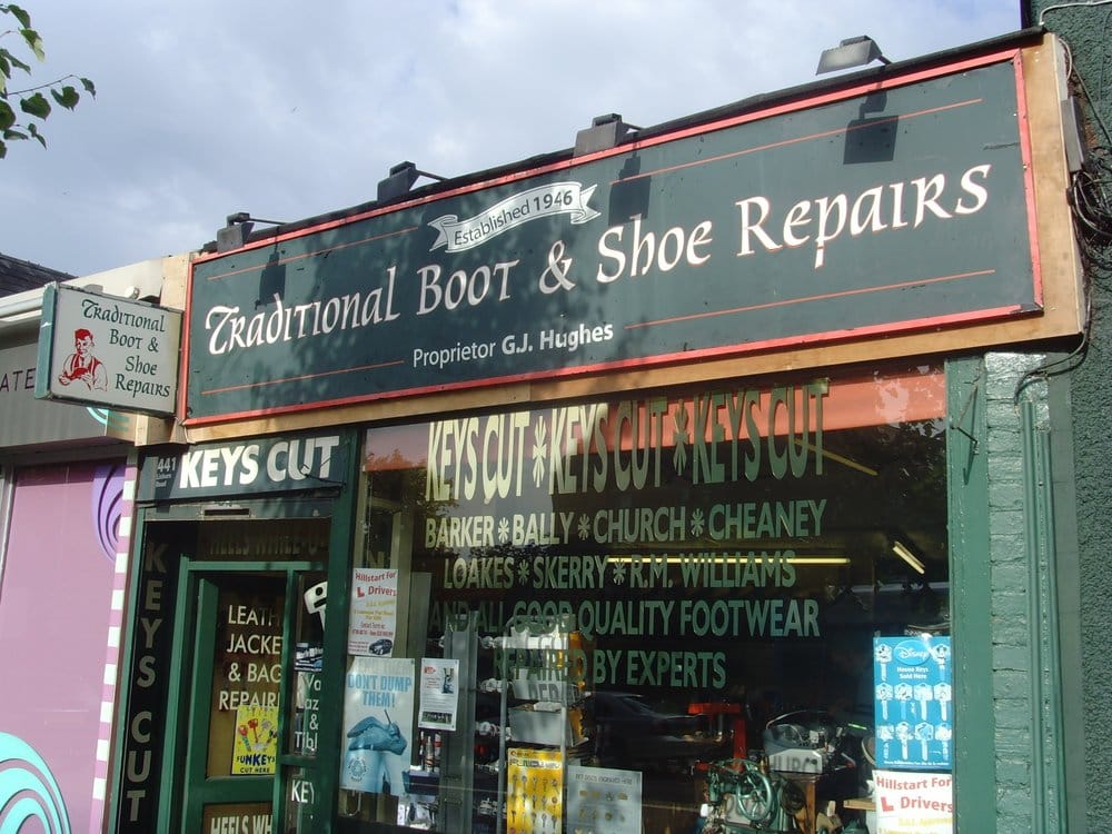 TRADITIONAL BOOT & SHOE REPAIRS Updated September 2024 441 Lisburn Road, Belfast, United