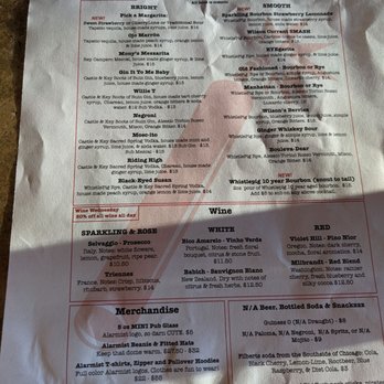 Alarmist Brewing & Taproom - Menu - Breweries Near Me - Chicago, Illinois