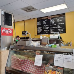 the counter