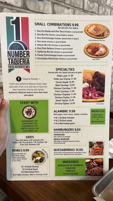 Menu photo 5 Taqueria Number 1 Charlotte, NC Menu photo 5 Taqueria Number 1 Charlotte, NC