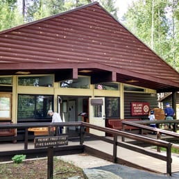 Entrance to visitor center.