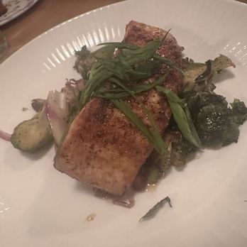 Root & Bone Indianapolis - Salmon and brussel sprouts - American Near Me - Indianapolis, Indiana