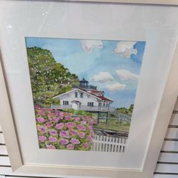 KDH Cooperative Gallery and Studios - "Roanoke River lighthouse" by Meg R.