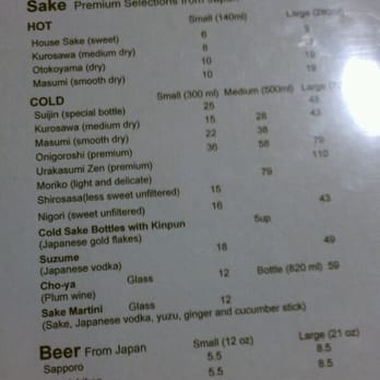 Osaki Sushi - sake.. - Sushi Bars Near Me - Vail, Colorado Osaki Sushi - sake.. - Sushi Bars Near Me - Vail, Colorado