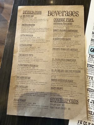 Menu photo 2 The Electric Cheetah Grand Rapids, MI Menu photo 2 The Electric Cheetah Grand Rapids, MI