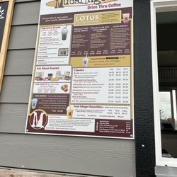Mudslingers Drive Thru Coffee - Menu