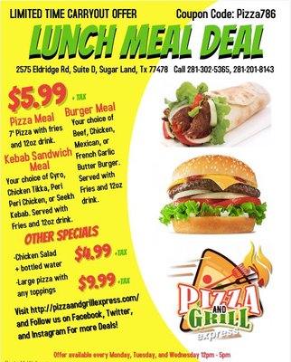 Menu photo 5 Manosalwa Pizza And Grill Express Sugar Land, TX