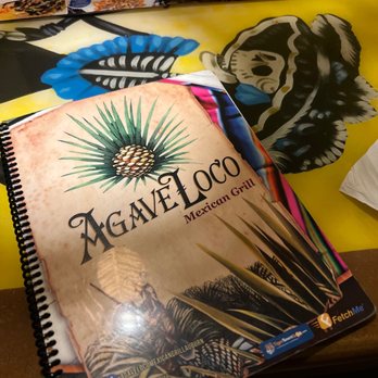 Agave Loco - a book on a table - Mexican Near Me - Auburn, Alabama