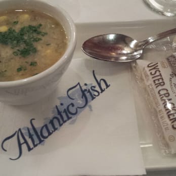 Atlantic Fish - Sea bass chowder - Seafood Near Me - Boston, Massachusetts Atlantic Fish - Sea bass chowder - Seafood Near Me - Boston, Massachusetts