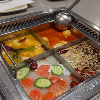 Haidilao Hotpot Flushing - Broths! - Hot Pot Near Me - Flushing, New York