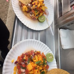 Mango Habanero Shrimp Ceviche