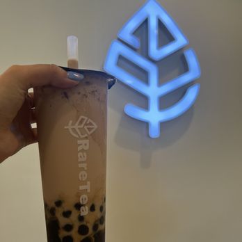 RareTea - Black milk tea with 80% sugar and boba - Bubble Tea Near Me - Rancho Cucamonga, California RareTea - Black milk tea with 80% sugar and boba - Bubble Tea Near Me - Rancho Cucamonga, California