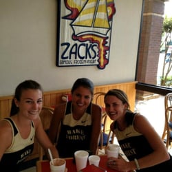 Zack's Famous Frozen Yogurt - Wake XC loves Zack's