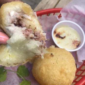 La Habanera - Smoked meat + Cheese croquettes - Cuban Near Me - Montreal, Quebec La Habanera - Smoked meat + Cheese croquettes - Cuban Near Me - Montreal, Quebec