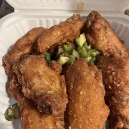 Salt and Pepper Chicken Wings