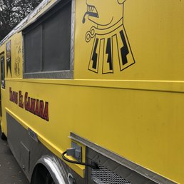 Side of food truck Side of food truck
