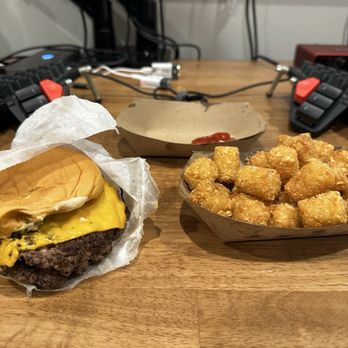 Proudly Serving - PS Butger & duck fat tots - Burgers Near Me - Hermosa Beach, California Proudly Serving - PS Butger & duck fat tots - Burgers Near Me - Hermosa Beach, California