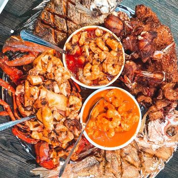 Mariscos La Riviera Nayarit - a platter of seafood - Seafood Near Me - Lawrenceville, Georgia Mariscos La Riviera Nayarit - a platter of seafood - Seafood Near Me - Lawrenceville, Georgia